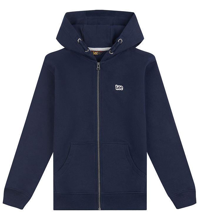 Lee Cardigan - Badge Lb Zip Through - Navy Blazer