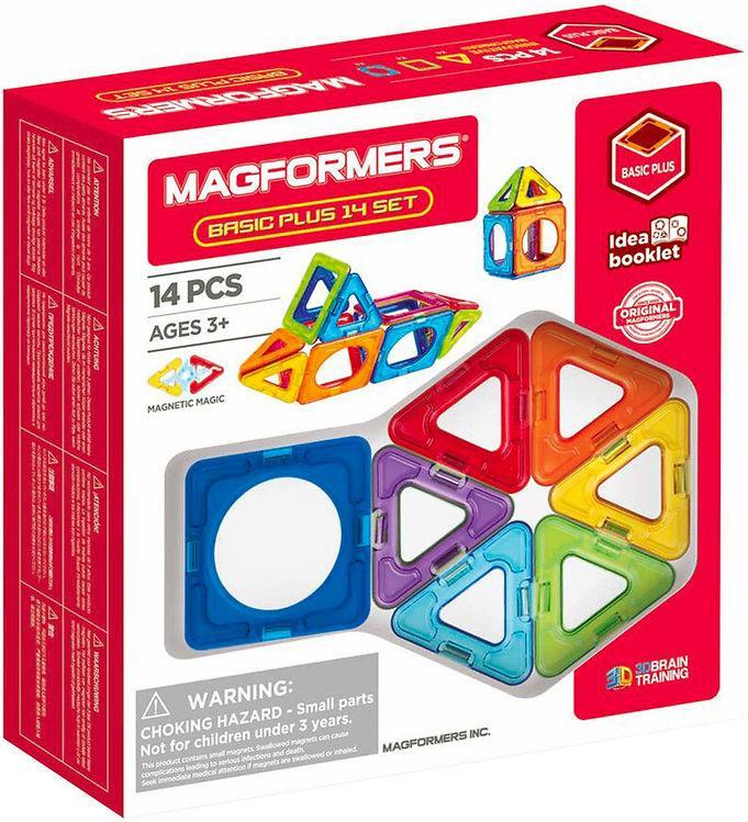 Magformers Magnetsæt -   Dele - Basic Plus