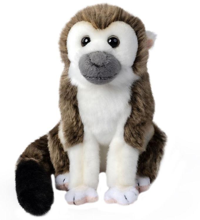 Living Nature Bamse -  X  Cm - Dødningehovedabe - Brun Hvid