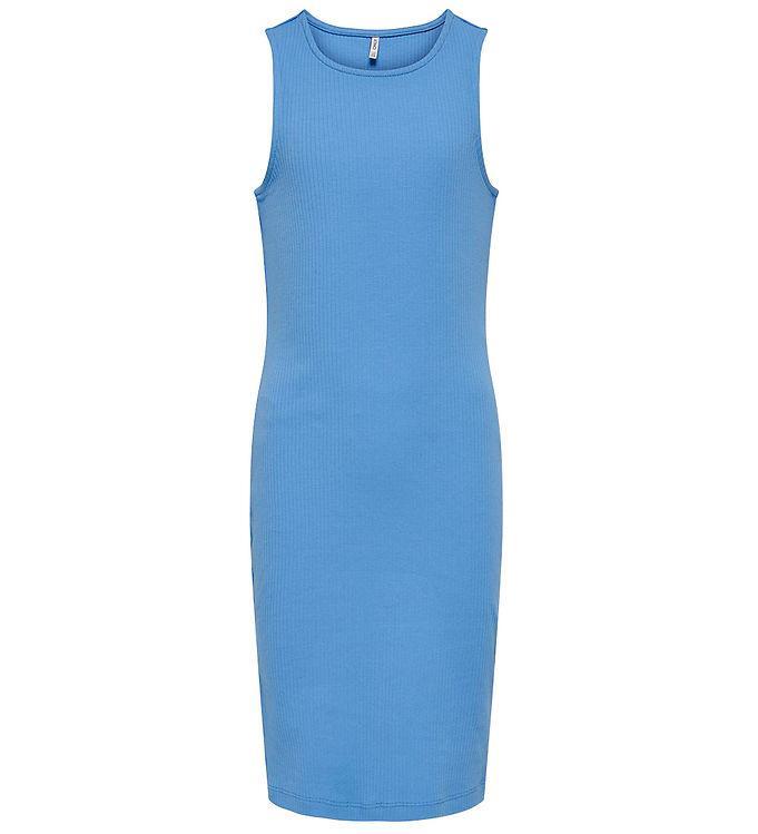Børnekjole fra Kids Only - Noos - Rib - Azure Blue