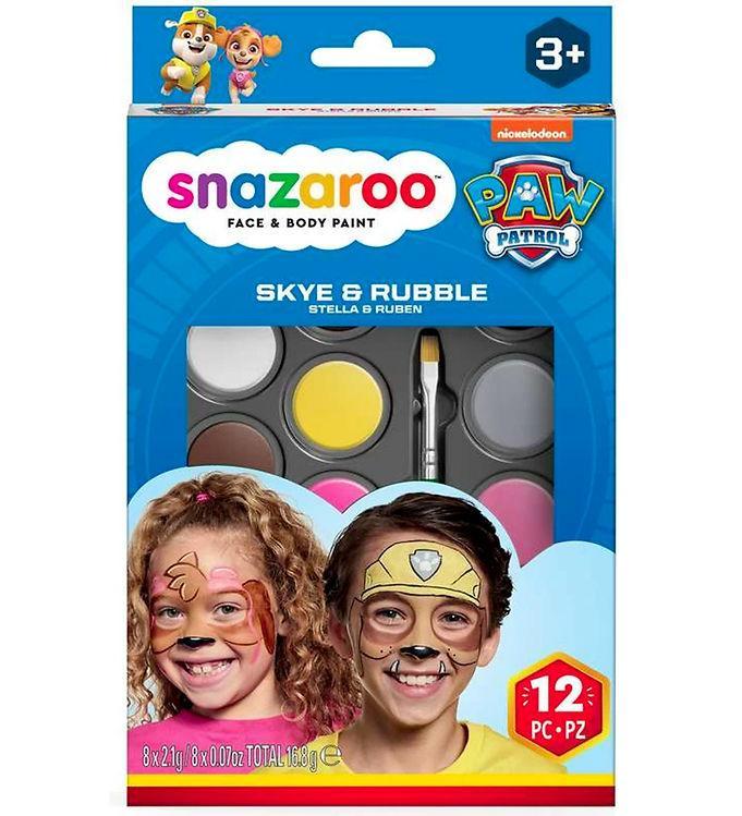 Snazaroo Ansigtsmaling -   Farver - Paw Patrol Sky   Rubble