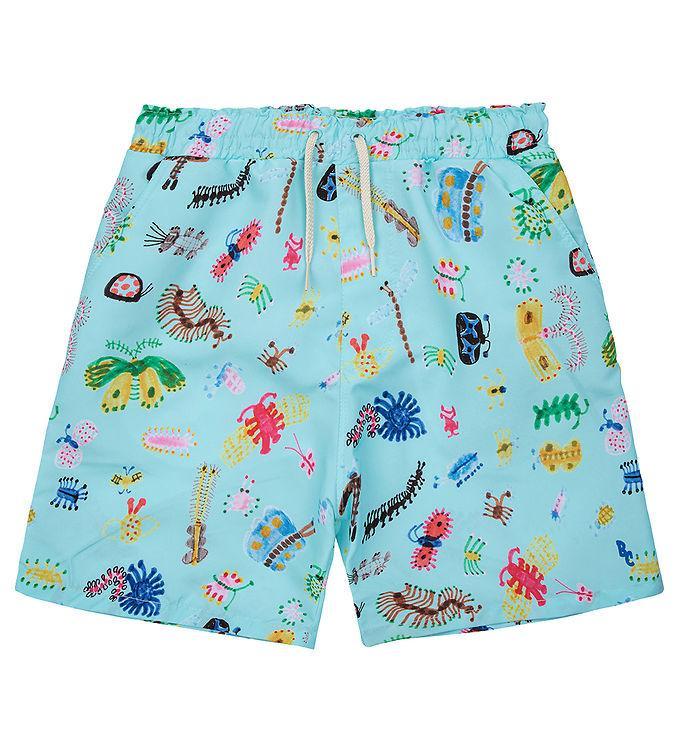 Bobo Choses Badeshorts - Uv  - Funny Insects - Bermuda - Aqua