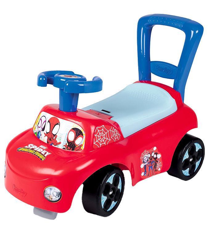 Smoby Spidey Gåvogn – Sjov Auto Ride-on til Børn