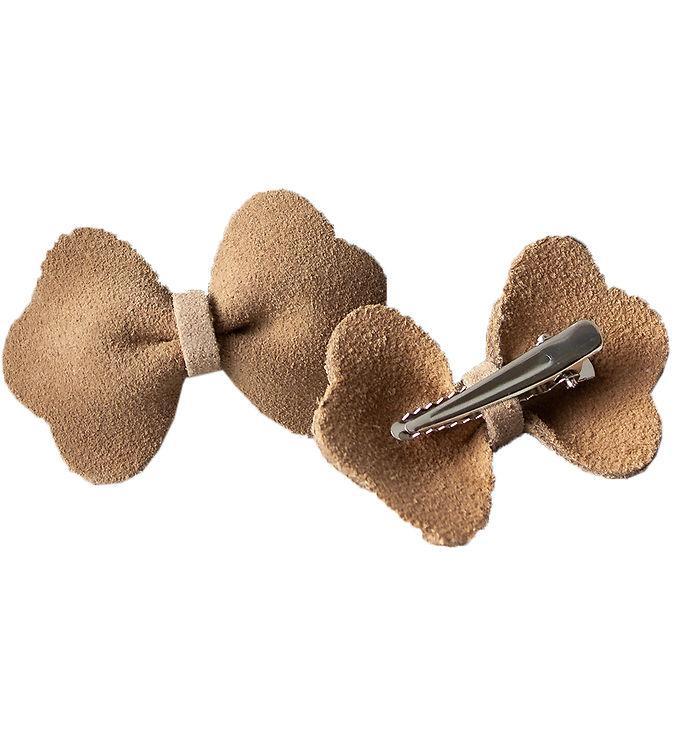 Petit La Busch Hårsløjfer - Bow -  -pak - Sand