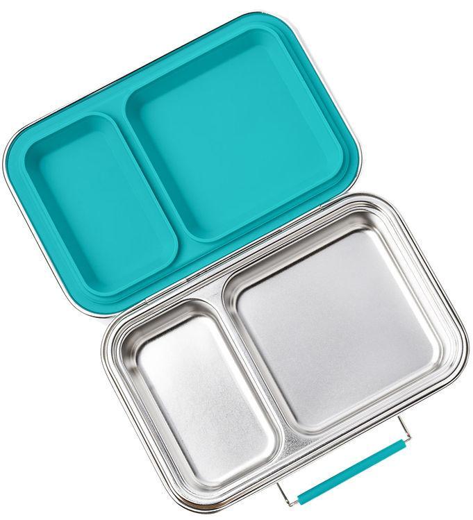 Lekkabox Madkasse - Duo - Rustfrit Stål -   Ml - Petrol