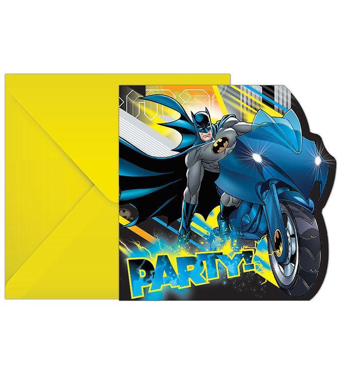 Batman Rogue Rage Festindbydelser - 6 Pak fra Decorata