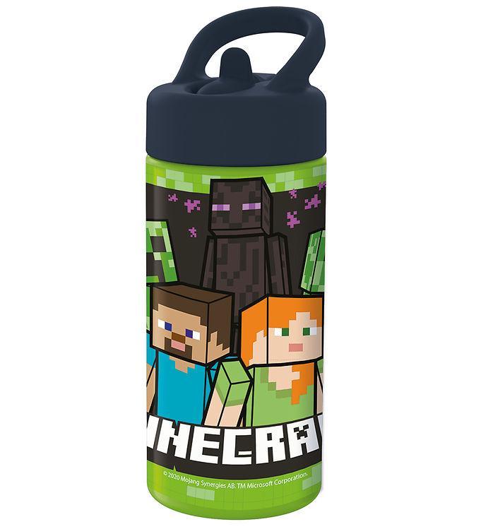 Minecraft Drikkedunk -   Ml - Grøn Sort