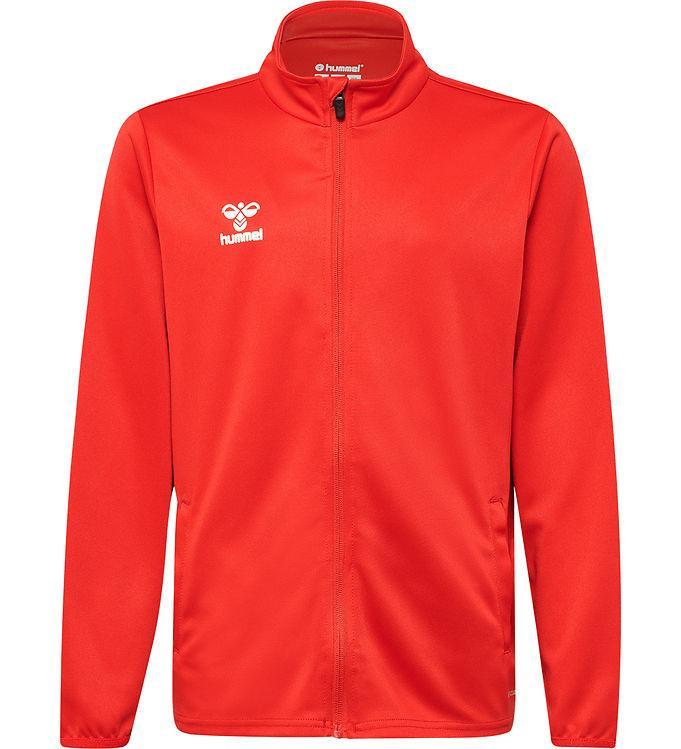 Hummel Cardigan - Hmlessential Track Jacket - Rød