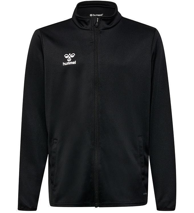 Hummel Cardigan - Hmlessential Track Jacket - Sort