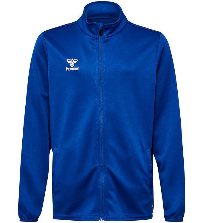 Hummel Cardigan - Hmlessential Track Jacket i Blå