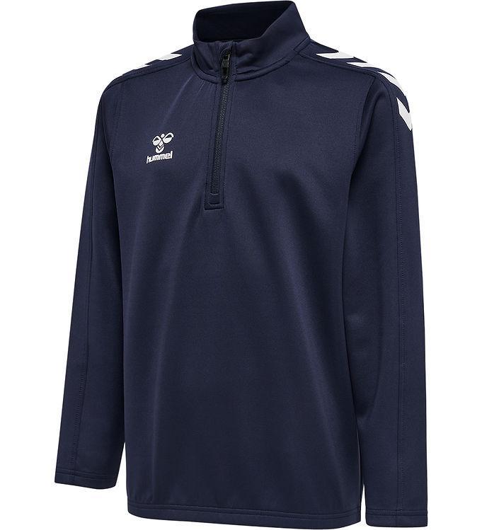 Hummel Bluse - Hmlcore Xk Half Zip Poly - Marine