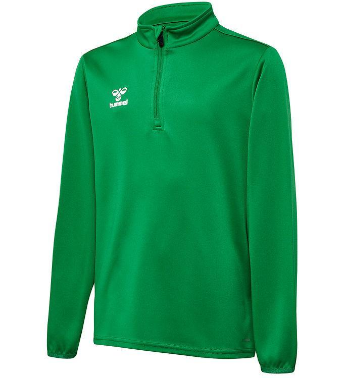 Hummel Bluse - Hmlessential Half Zip - Jelly Bean