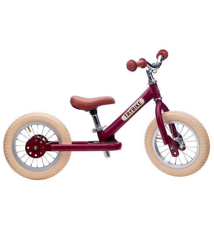 Trybike Løbecykel - Steel - Vintage Edition - Rød