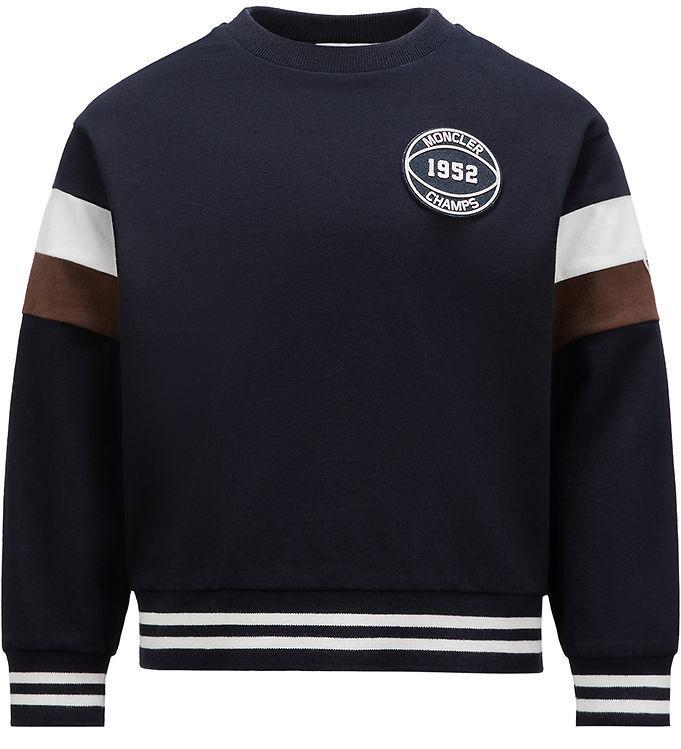 Moncler Bluse - Medium Blue Hvid