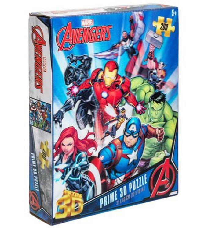 Prime  D Puzzle Puslespil -  D -   Brikker - Avengers