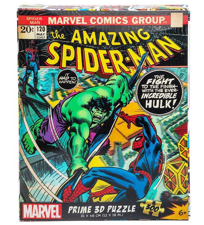 Prime  D Puzzle Puslespil -  D -   Brikker - Spiderman Comic