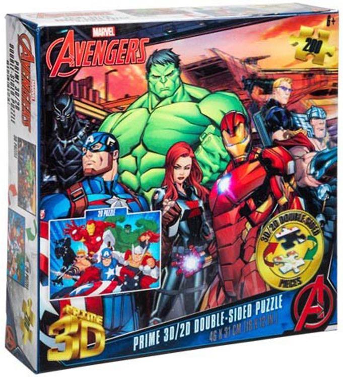 Prime  D Puzzle Puslespil -  D D -   Brikker - Avengers