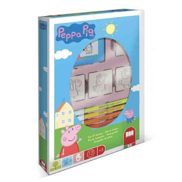 Peppa Pig - Gurli Gris Stempelsæt Med   Stempler