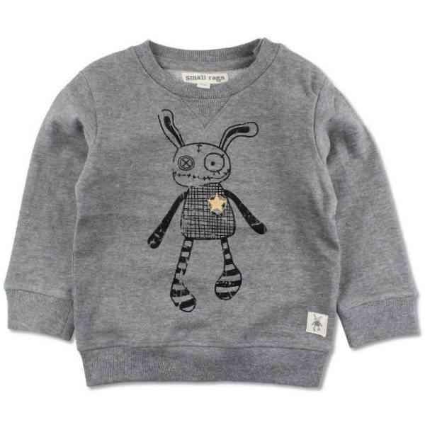 Small Rags Hubert Sweatshirt til drenge - Espresso