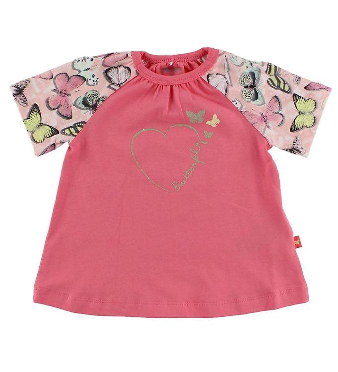 Me Too T-shirt - Pink M  Sommerfugle