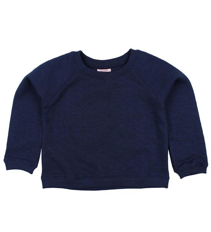 Noa Noa Miniature Bluse - Navy M  Struktur