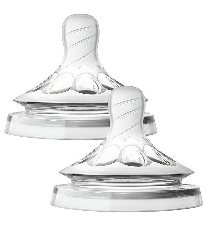Philips Avent Flaskesutter 2 Pak - Natural - Langsom Flow