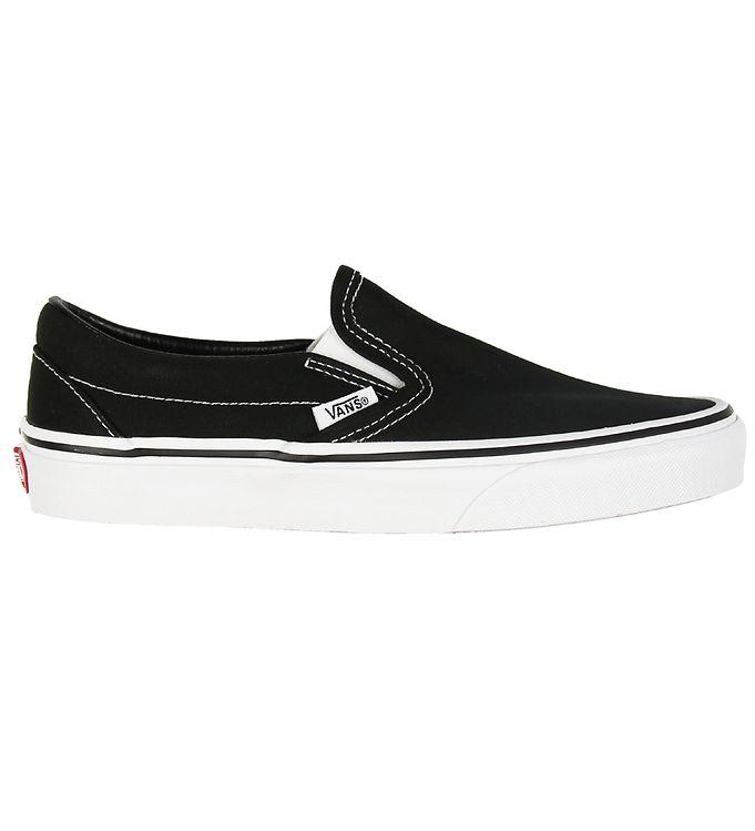 Vans Classic Slip-On Sko - Sort til børn - Hurtig levering