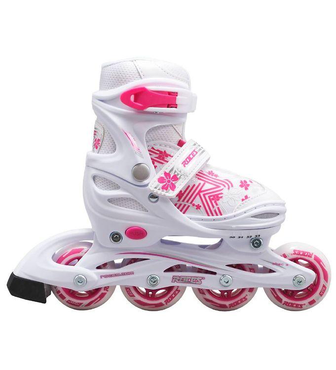 Roces Rulleskøjter - Jokey   Girl - Hvid Pink