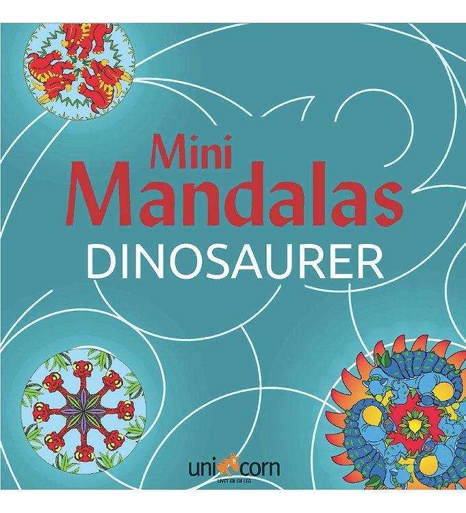 Mini Mandalas Malebog - Dinosaurer til Kreativ Leg