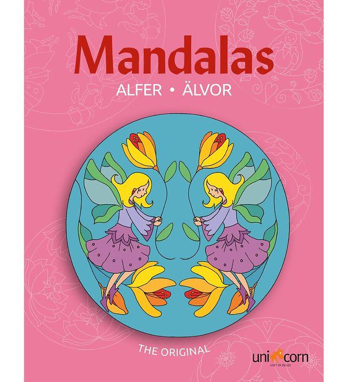 Mandalas Malebog med Alfer - Farverig Underholdning