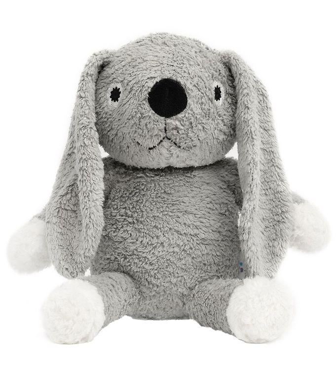 Naturezoo Bamse -   Cm - Teddyfleece - Kanin - Grå
