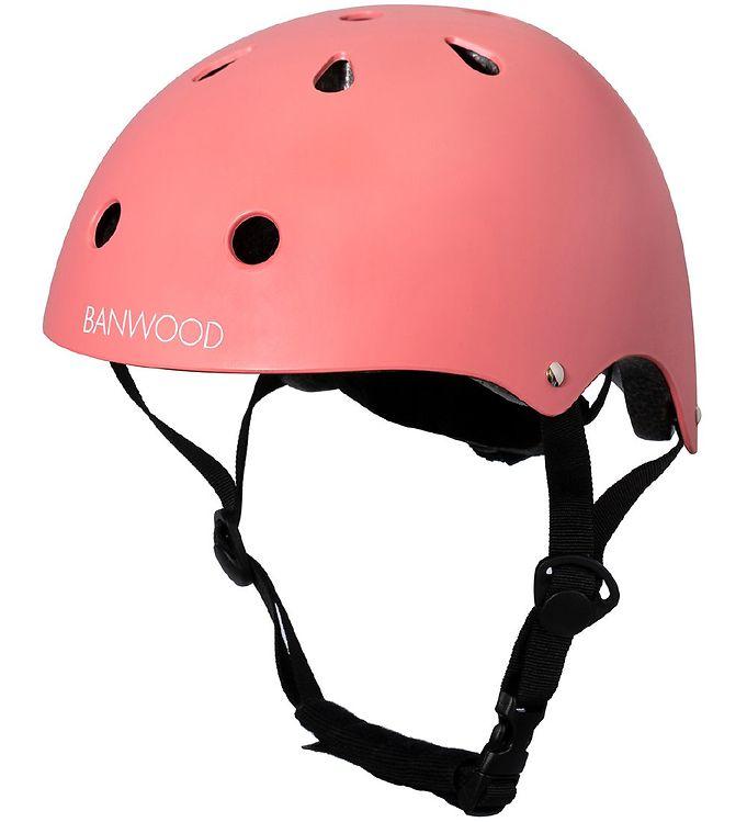 Banwood Cykelhjelm - Classic - Koralfarvet Tilbud!