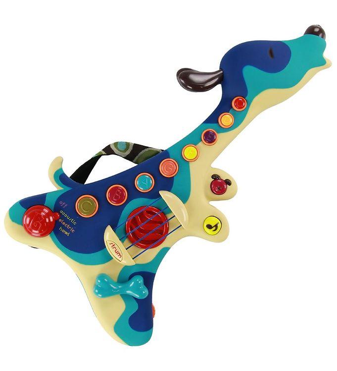 B  Toys Guitar M  Lyd - Woofer - Blå