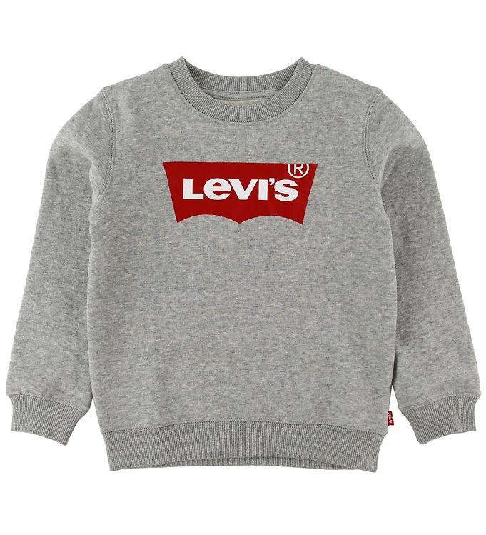 Levis Batwing Crew Neck Sweatshirt - Gråmeleret tilbud
