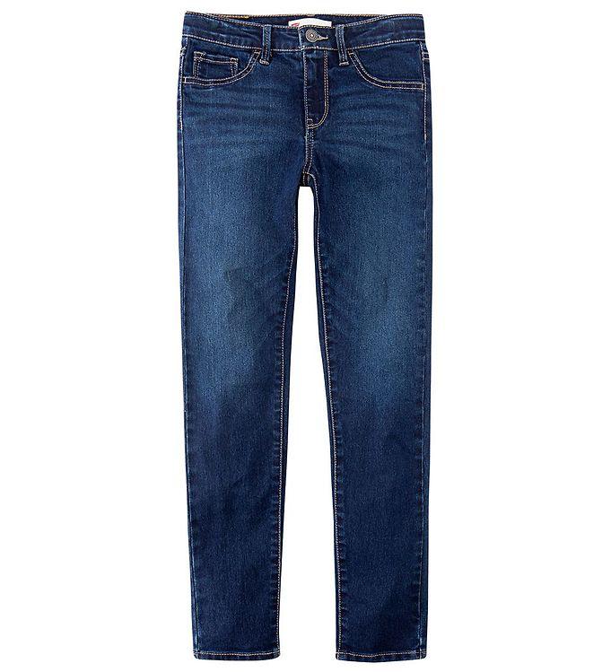 Levis 710 Super Skinny Jeans - Blå - Hurtig Levering