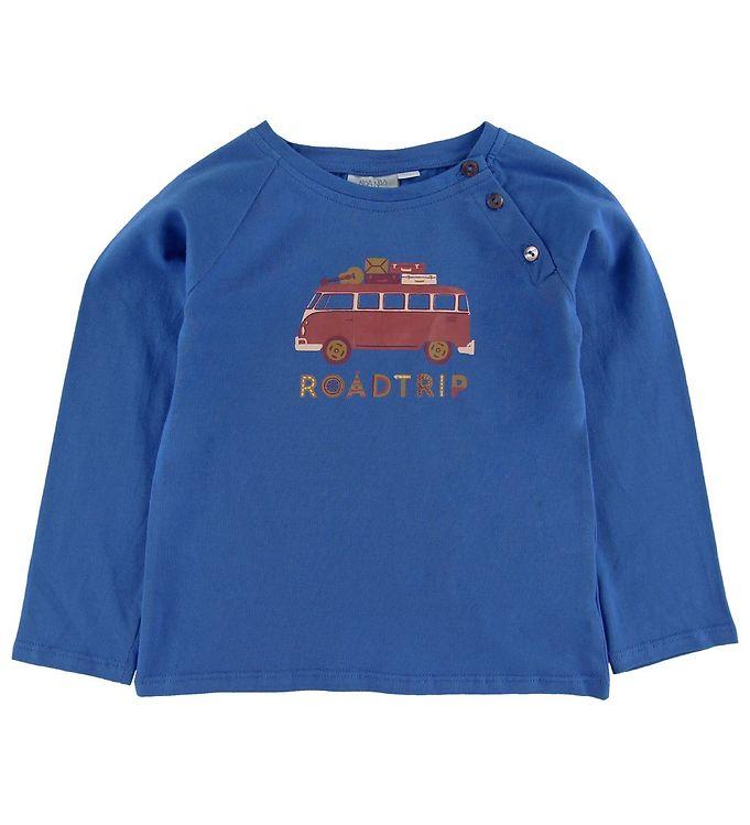 Noa Noa Miniature Bluse - Roadtrip - Blå
