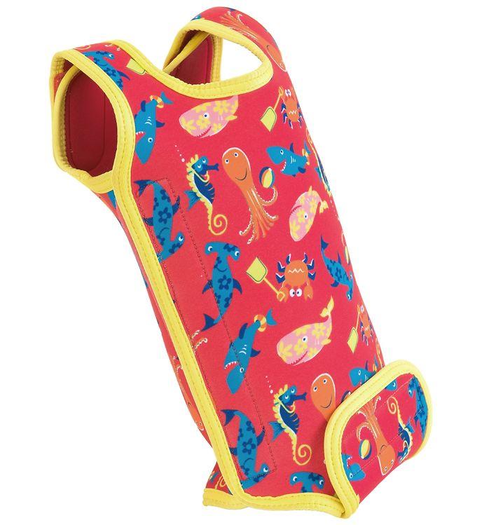 Konfidence Babywarma Våddragt - Sea Friends Pink & Gul