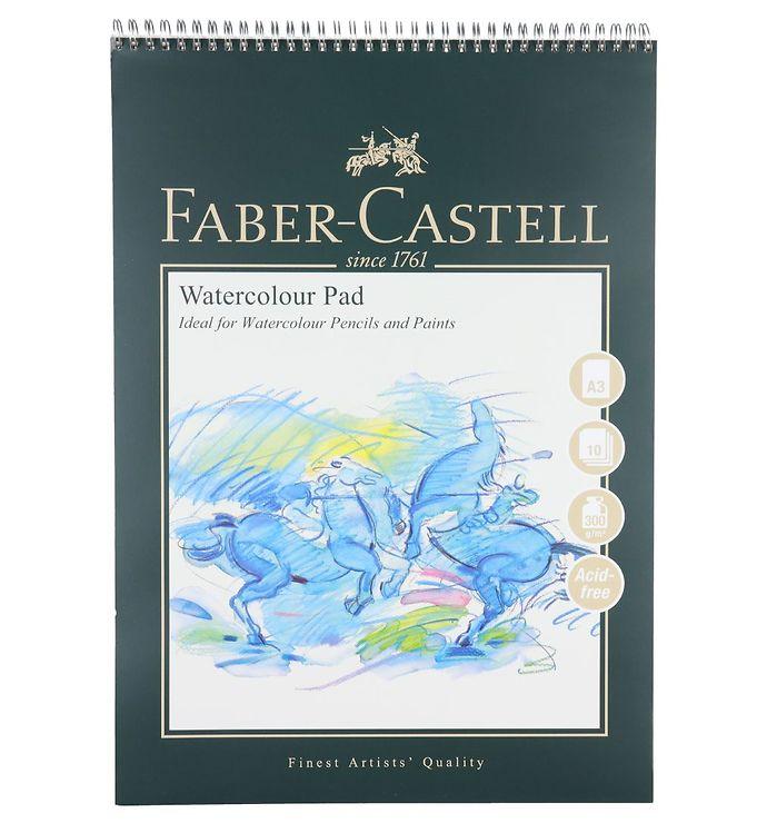 Faber-Castell Akvarel Maleblok - 10 A3 Ark på tilbud!