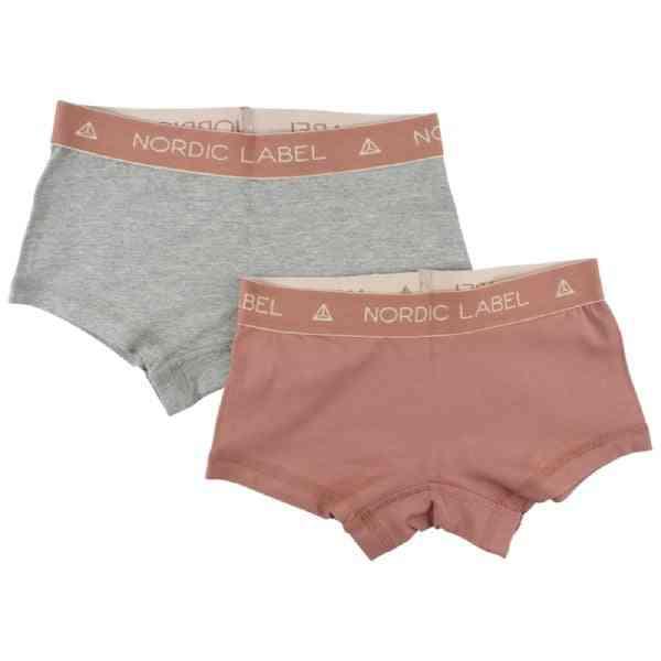 Nordic Label - Hipsters  -pak - Grey Melange -