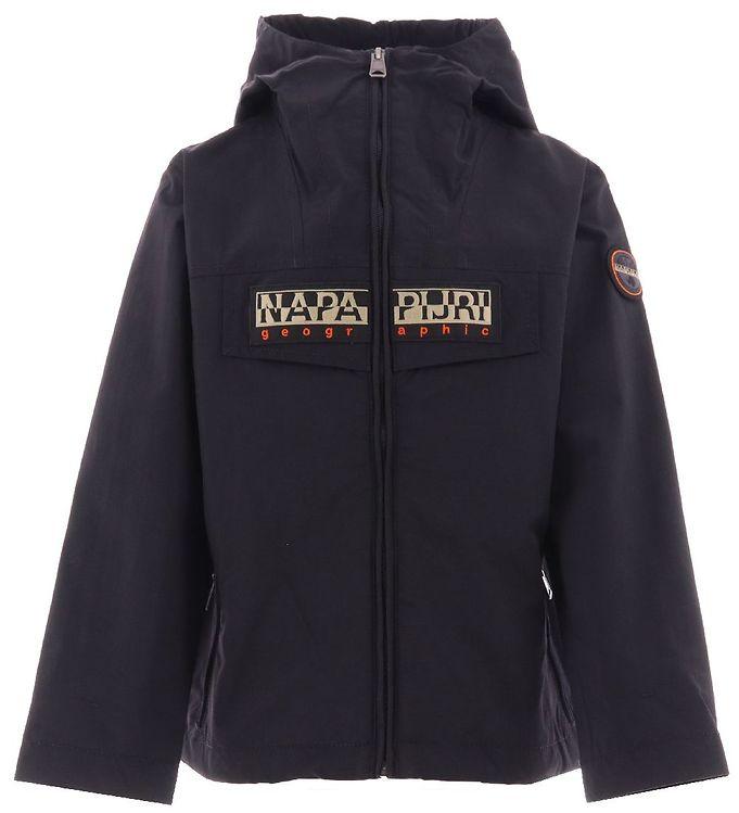 Napapijri Rainforest Anorak - Sort Sommerjakke til børn
