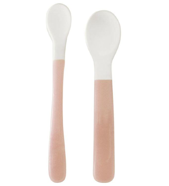 Oopsy Bløde Skeer - 2 Pak - Pink og Hvid