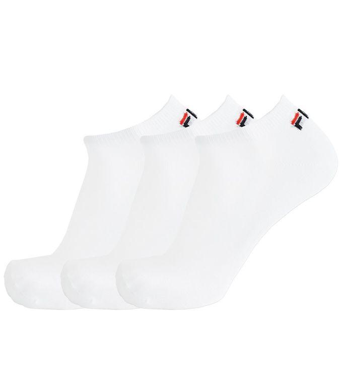 Fila Ankelstrømper -  -pak - Hvid