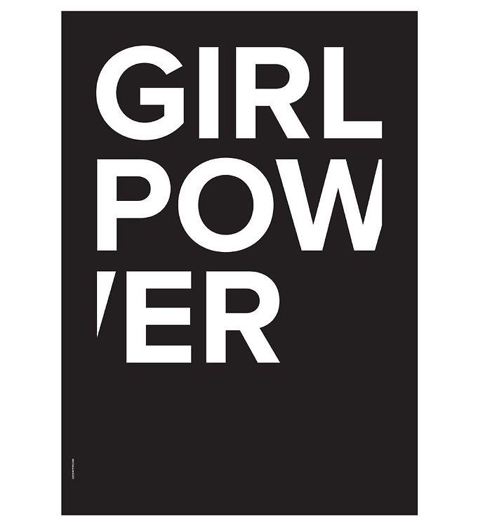I Love My Type Plakat - A  - The Powerful Type - Girl Power