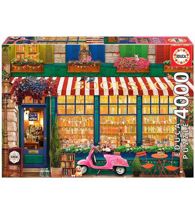Educa Puslespil -   Brikker - Vintage Bookshop