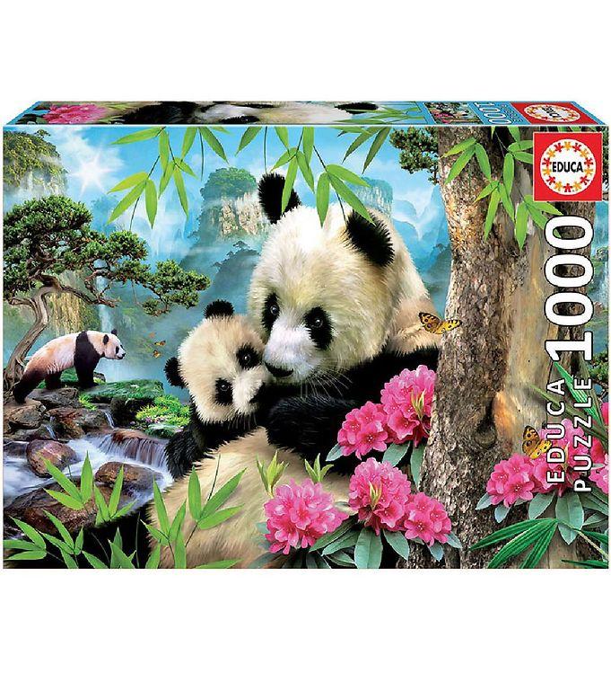 Educa Puslespil -   Brikker - Morning Panda