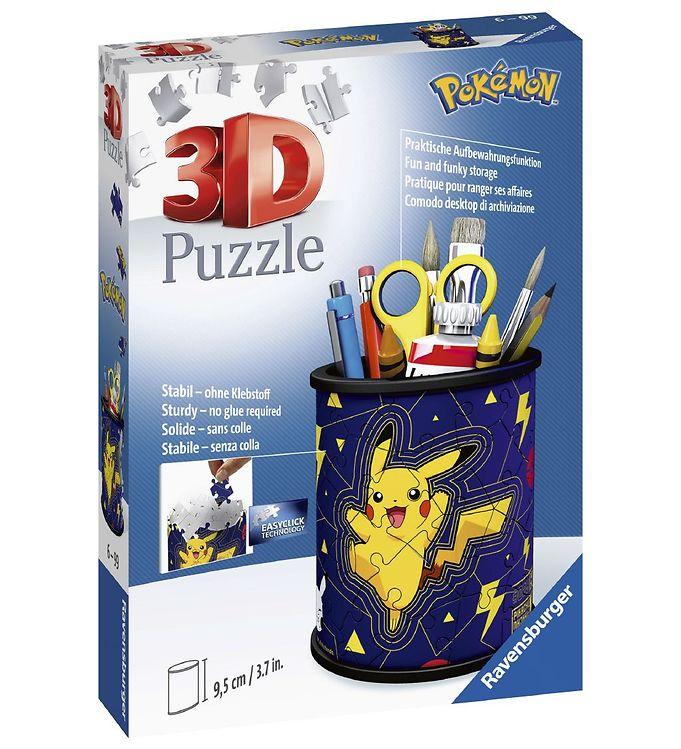 Ravensburger  D Puslespil -   Brikker - Pok? Mon Pencil Cup