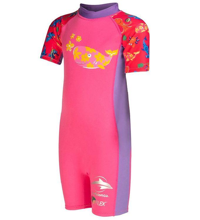 Konfidence Badeheldragt - Uv  - Pink Yellow Joni