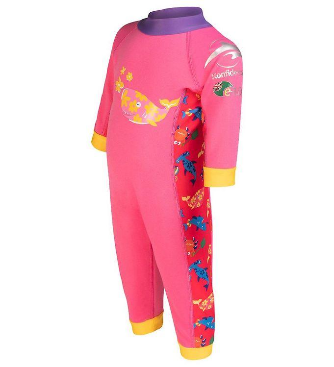 Konfidence Badeheldragt - Uv  - Pink Yellow Joni