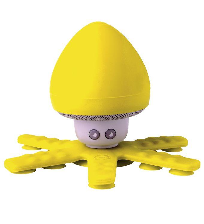 Celly Bluetooth Højtaler - Squiddy Sound - Gul