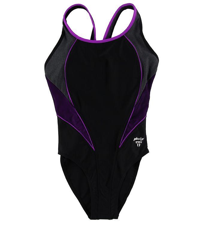 Phelps Badedragt - Hanoi - Sort Lilla